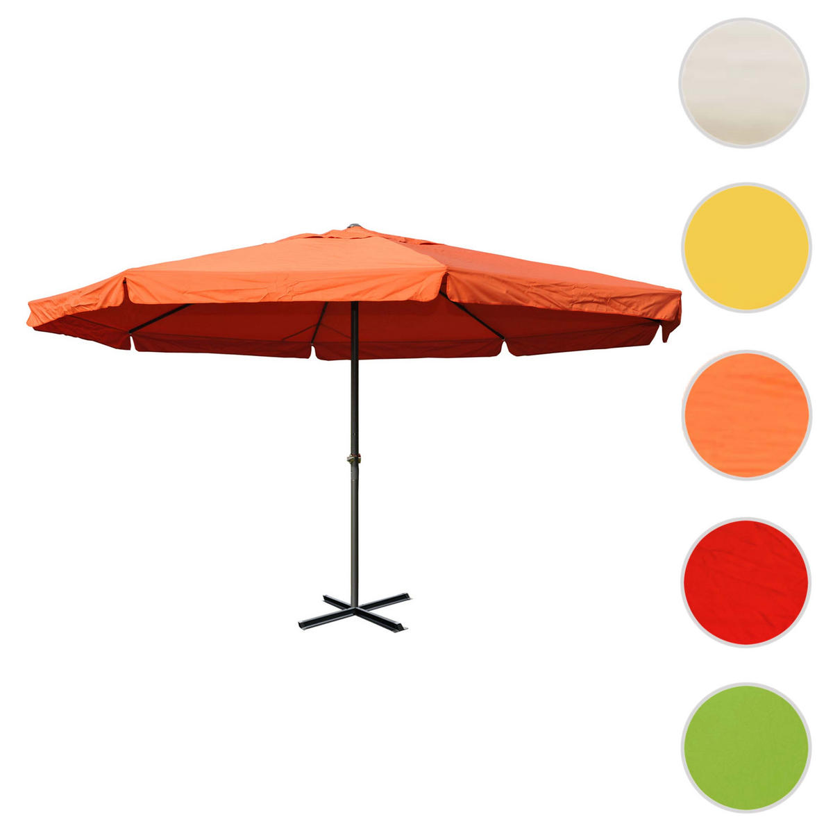 SONNENSCHIRM PRO Orange - Orange, Textil (500/500cm) - MCW