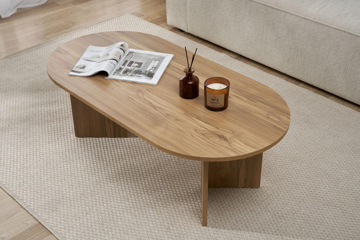 COUCHTISCH Sable Eiche - Eichefarben, Holz (60/119/40cm) - Habitat Garten