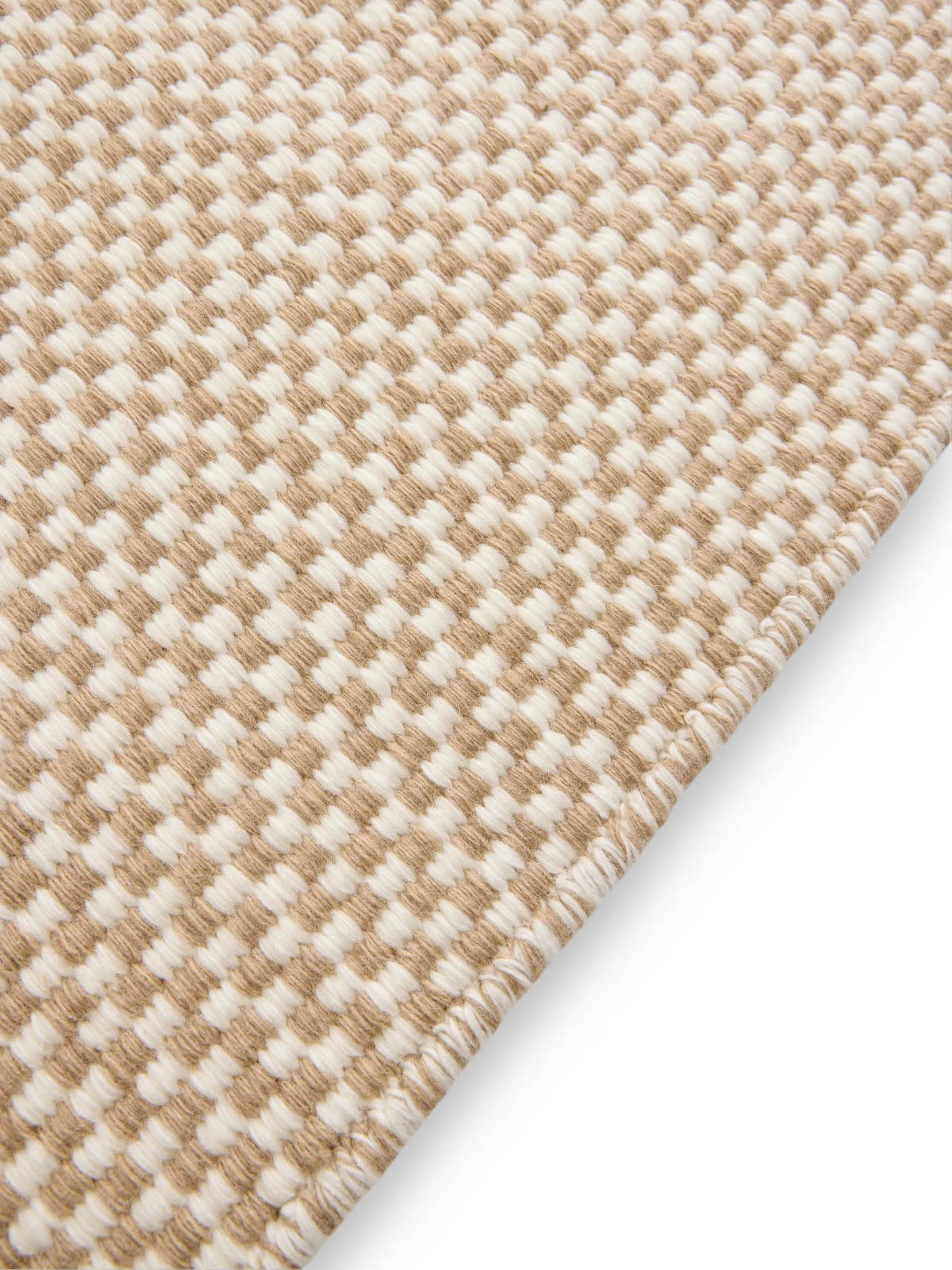 WOLLTEPPICH Laura handgewebt 300/400 cm - Beige, Naturmaterialien/Textil (300/400cm) - benuta Pure
