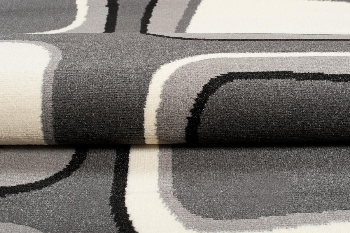 TEPPICH DREAM Dunkelgrau 120/170 cm - Dunkelgrau, Textil (120/170cm) - Tapiso