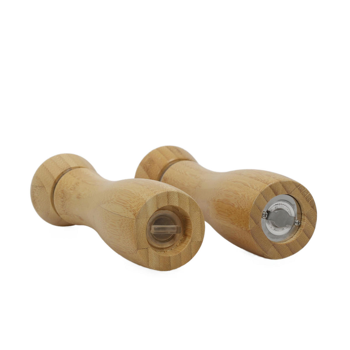 PFEFFERMÜHLE 2er Set Fsc 6/6/21,5 cm - Braun, Naturmaterialen (6/21.5/6cm) - Kesper
