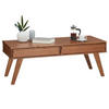 COUCHTISCH JONA - Kastanienfarben, Holz (50/110/42cm) - IDIMEX