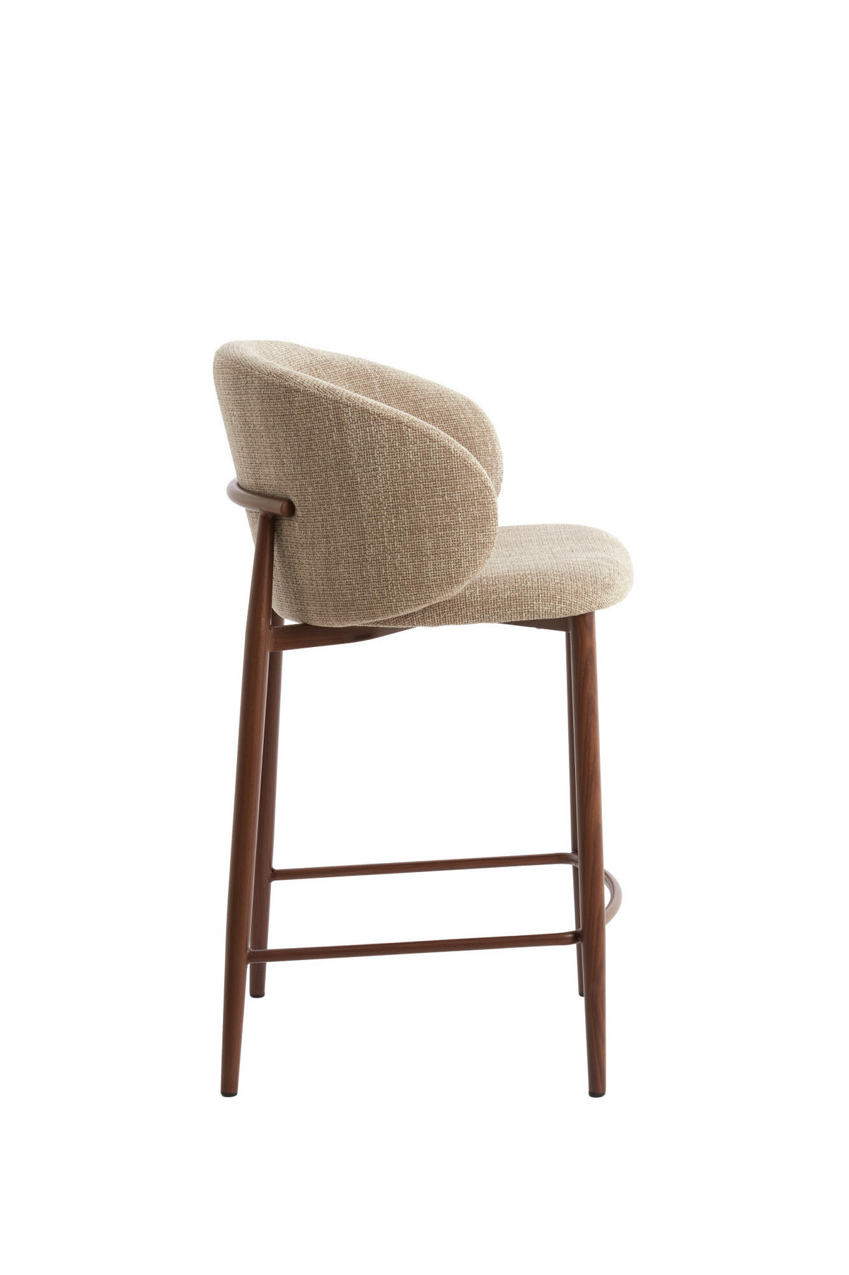 BARHOCKER Aluko Braun 57/55/94 cm - Braun, Metall (55/94/57cm) - Light & Living