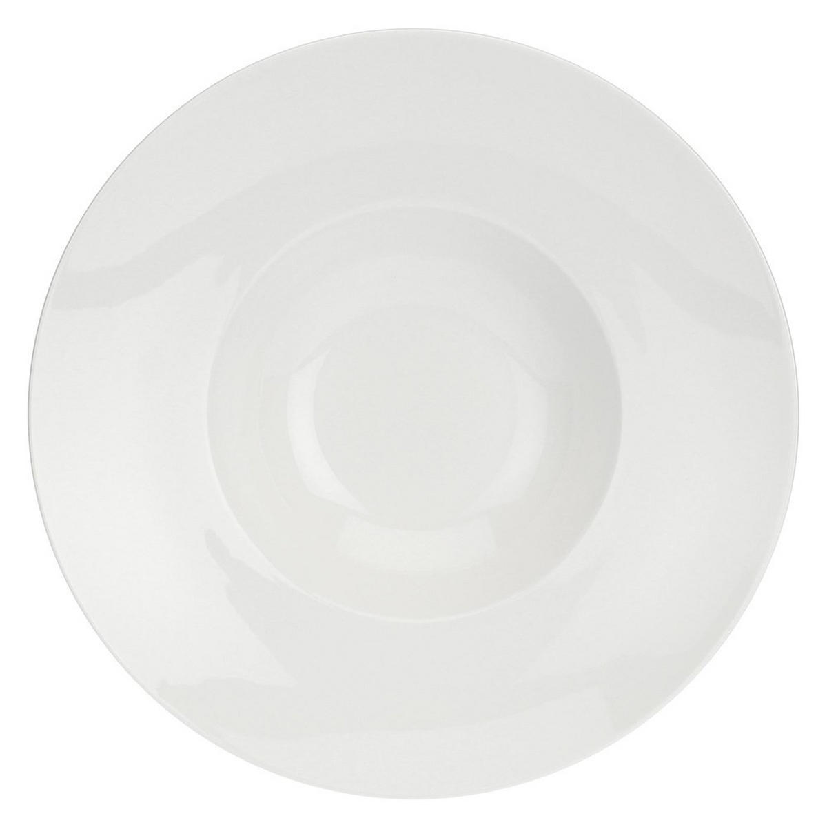 SCHÜSSEL Weiß 26.5/26.5/6 cm P001900265Z - Weiß, Keramik (26.5cm) - La Porcellana Bianca 