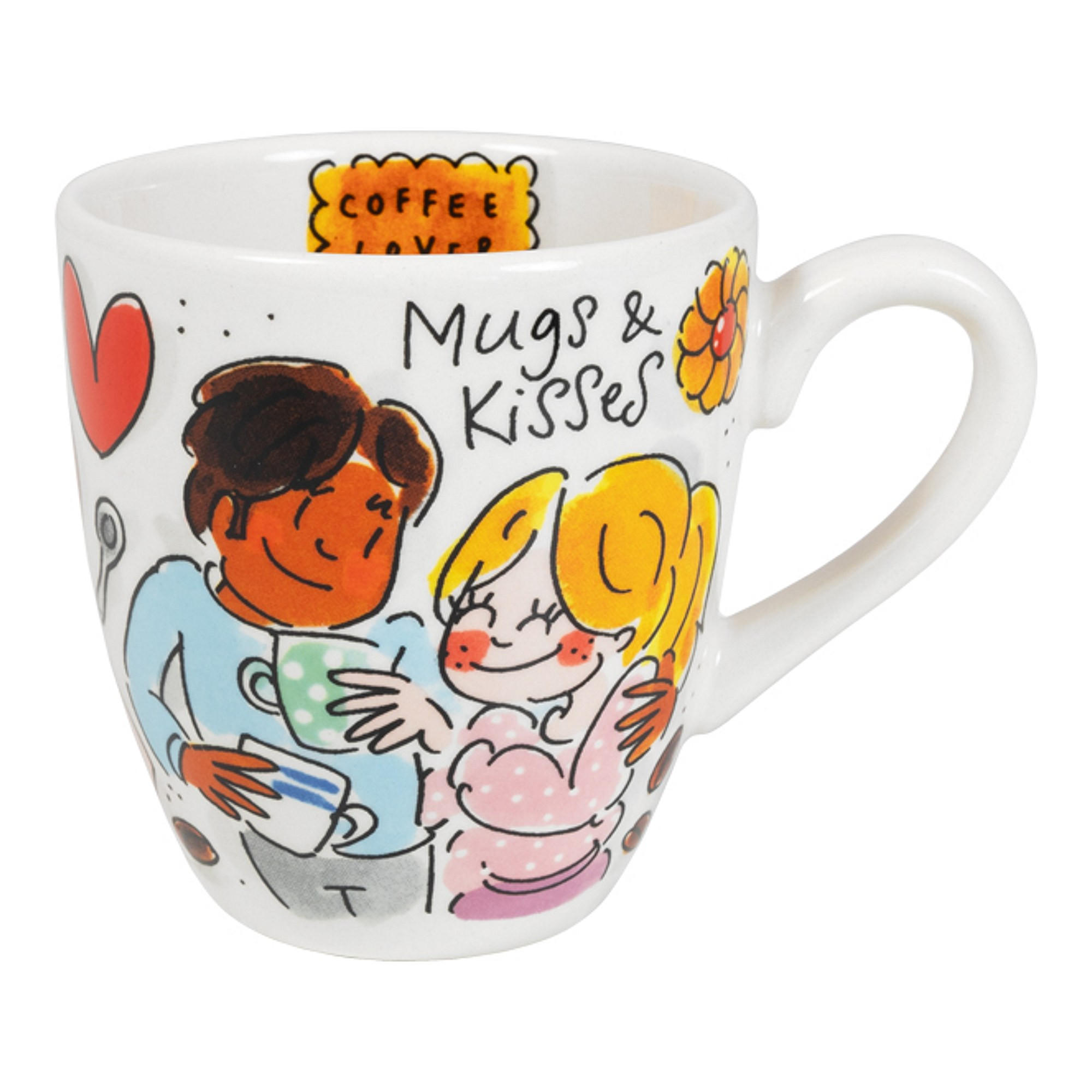 MINI-BECHER Blond x Senseo Keks in Bunt - 200 ml - Multicolor, Keramik (0.2L) - Blond Amsterdam