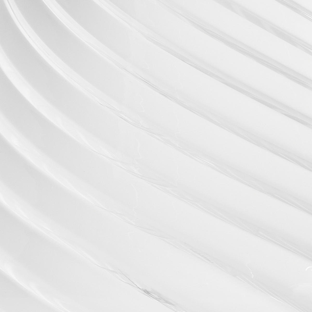 TISCHLEUCHTE Weiß Lobo - Weiß, Glas (14/14/18cm) - Beliani