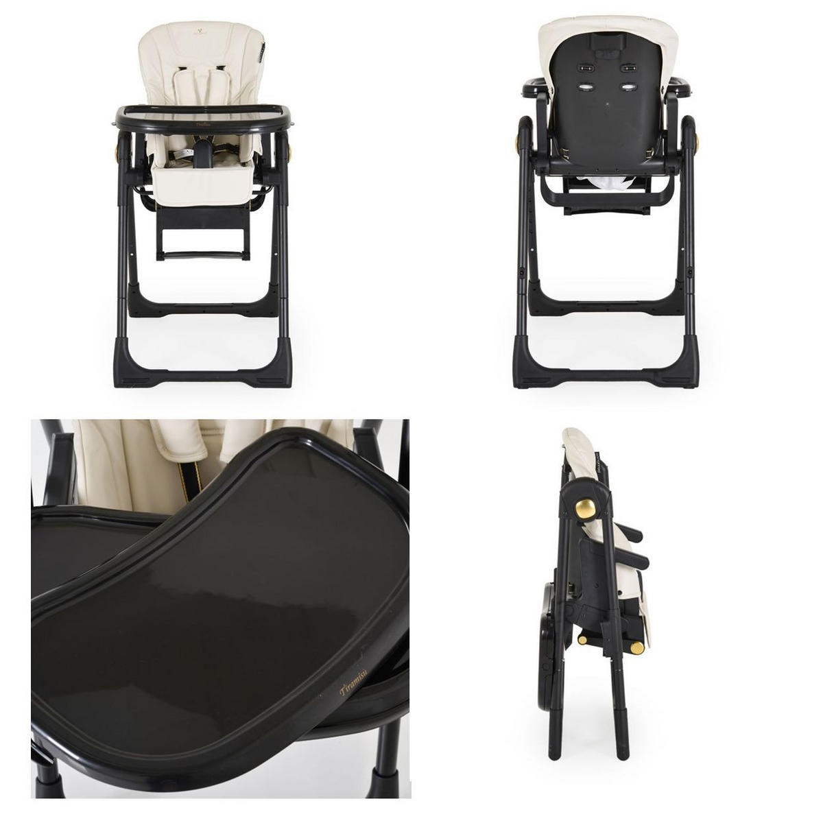 HOCHSTUHL Tiramisu 2in1 beige klappbar höhenverstellbar 5 Kipp-Position - Beige, Kunststoff (75/105/54cm) - Cangaroo