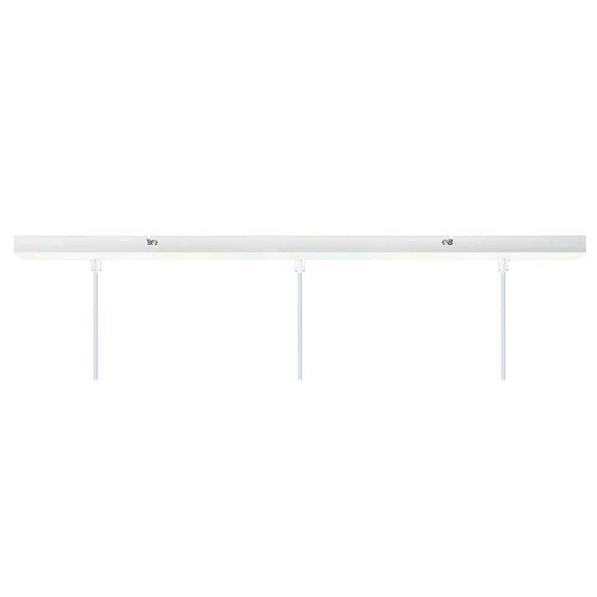 PENDELLEUCHTE Metall Weiß Klar - Weiß, Metall (75/16.5/150cm) - Nowa