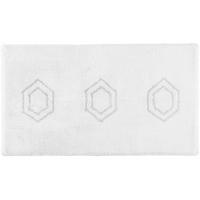 BADTEPPICH ELEGANCE WEISS-SILBERLUREX - 151 - Weiß, Textil (65/115cm) - Rhomtuft