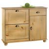 SCHUHSCHRANK COLMAR-2 - Kieferfarben, Holz (106/85/32cm) - IDIMEX