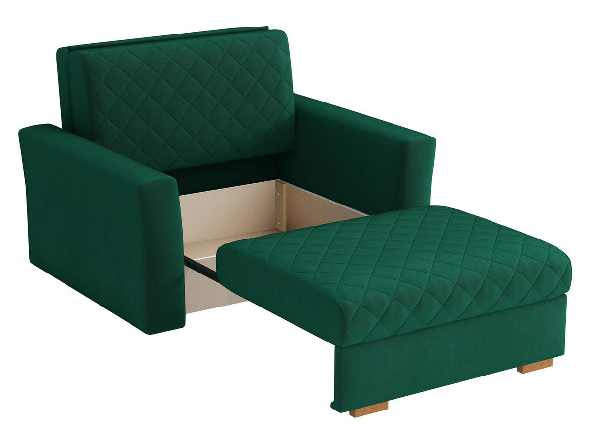 SCHLAFSOFA Viva Caro I - Schwarz/Braun, Holz/Textil (115/85/98cm) - MIRJAN24