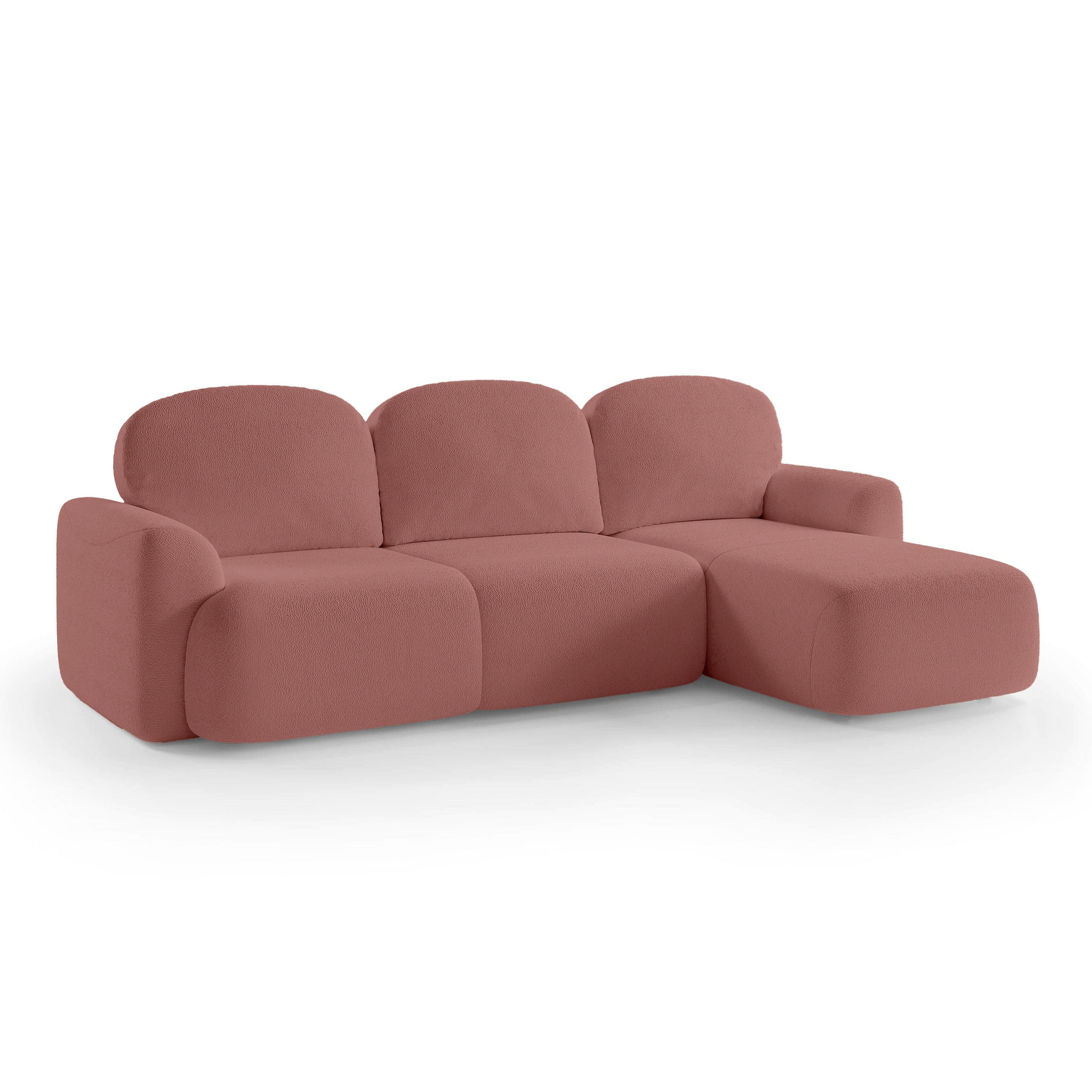 Pillovely Ecksofa Terracotta 260x95x163 cm