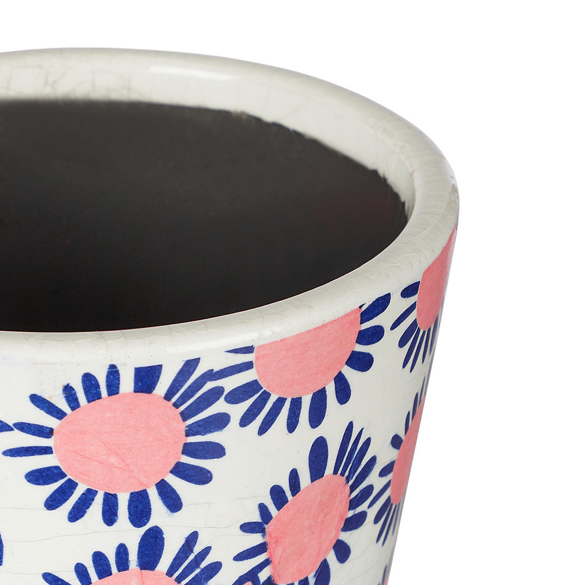 BLUMENTOPF (6er Set) Evergreen - Blau, Keramik (12cm) - Butlers