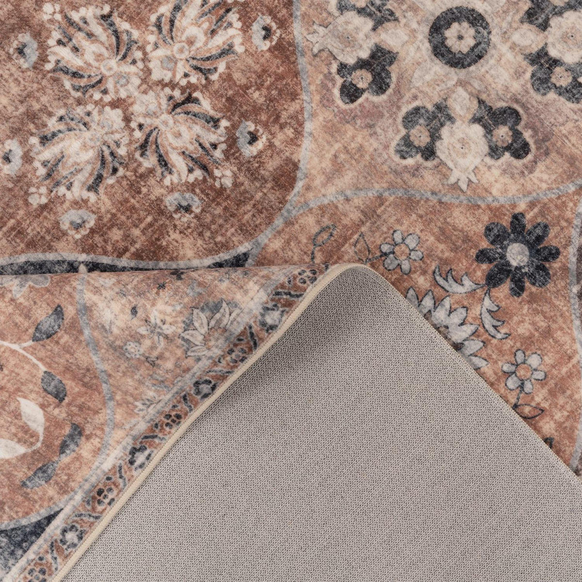 KURZFLOR-TEPPICH SEMER 421 BEIGE 200X280 - Beige, Textil (200/280cm) - Paco Home