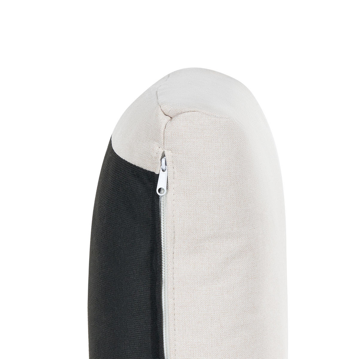 MODULÁRNÍ POHOVKA 5-místná Tvar U Světle béžová Látka Unstad - béžová, textil (228/72/76cm) - Beliani