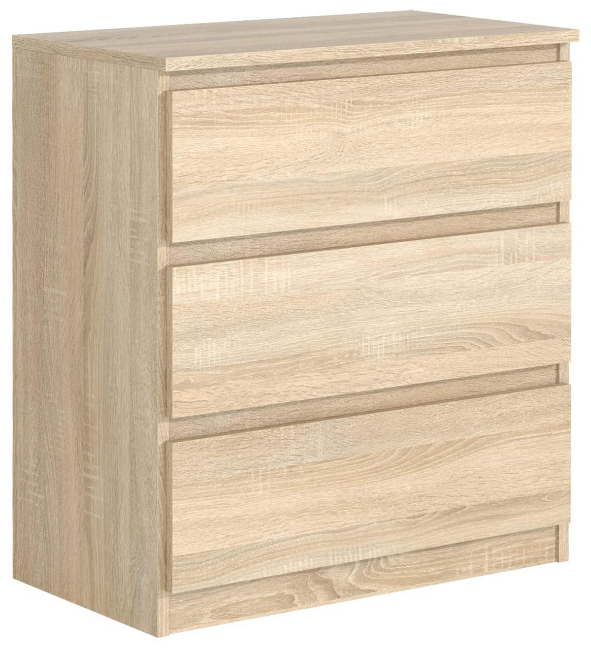 KOMMODE 70 Sonoma oak 70x39x78,5 cm - Sonoma Eiche, Holzwerkstoff (70/78.5/39cm) - Mobelsta