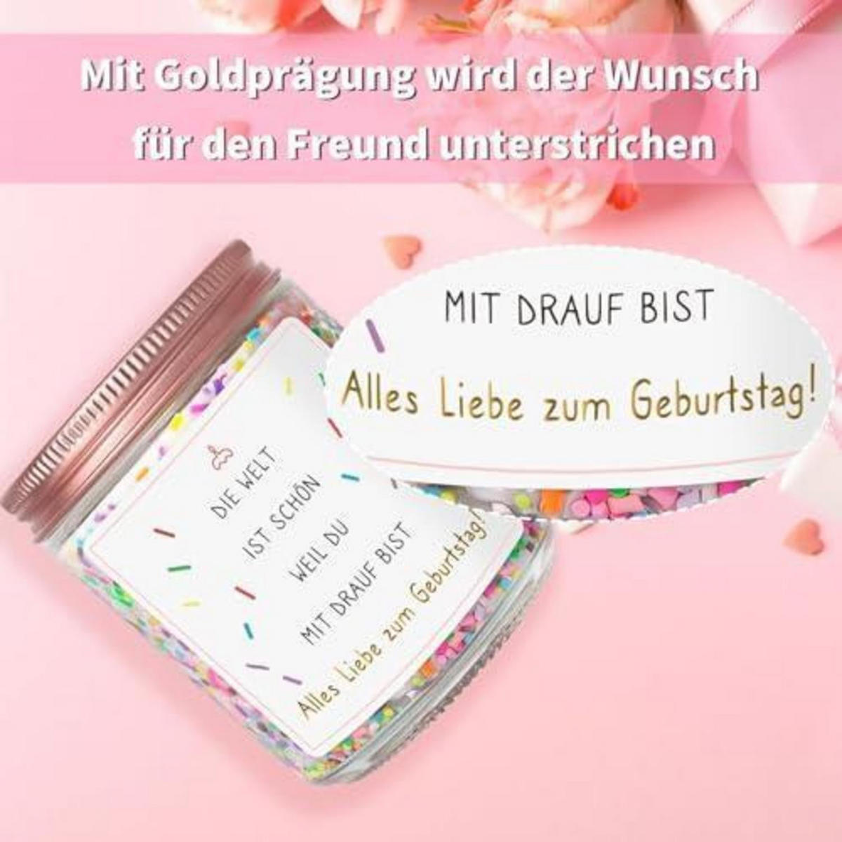 DUFTKERZE Vanille 200g 50 Stunden Brenndauer - Multicolor, Glas (9cm)