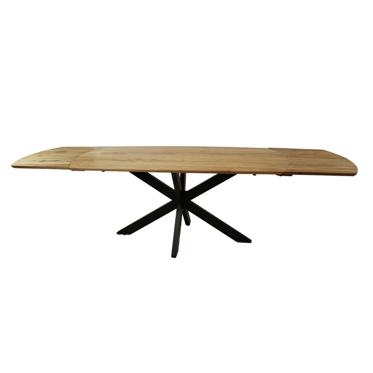 ESSTISCH VALERIO ESTESO 175cm Ausziehbarer Massivholztisch - Braun, Holz (175/90/77cm) - alesvelt