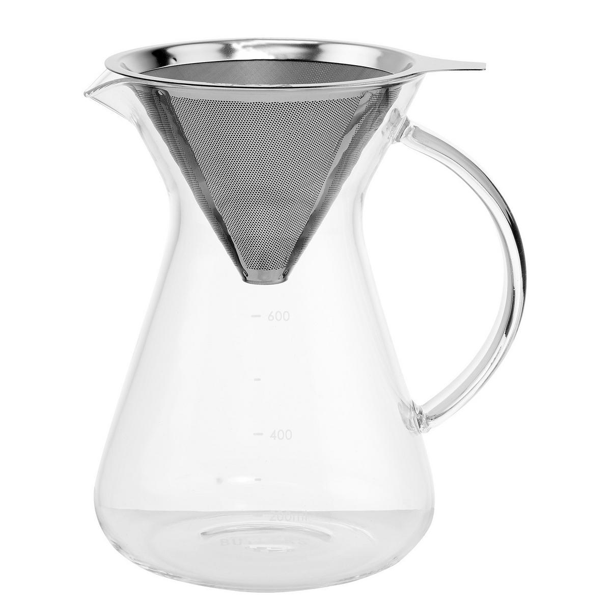TROPFKARAFFE Slow Coffee - Transparent, Glas (11/18/13cm) - Butlers