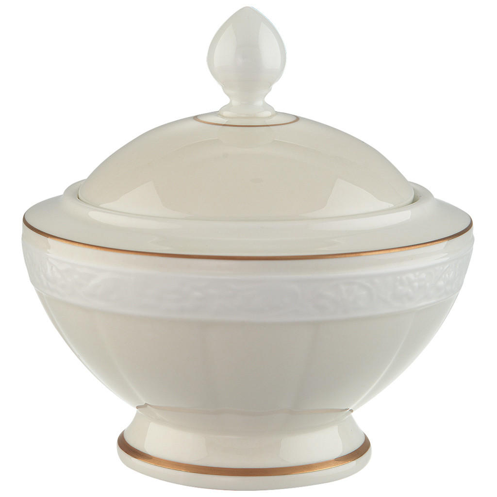 ZUCKERDOSE Ivoire beige 270 ml - Beige, Keramik (11.7/12cm) - Villeroy & Boch