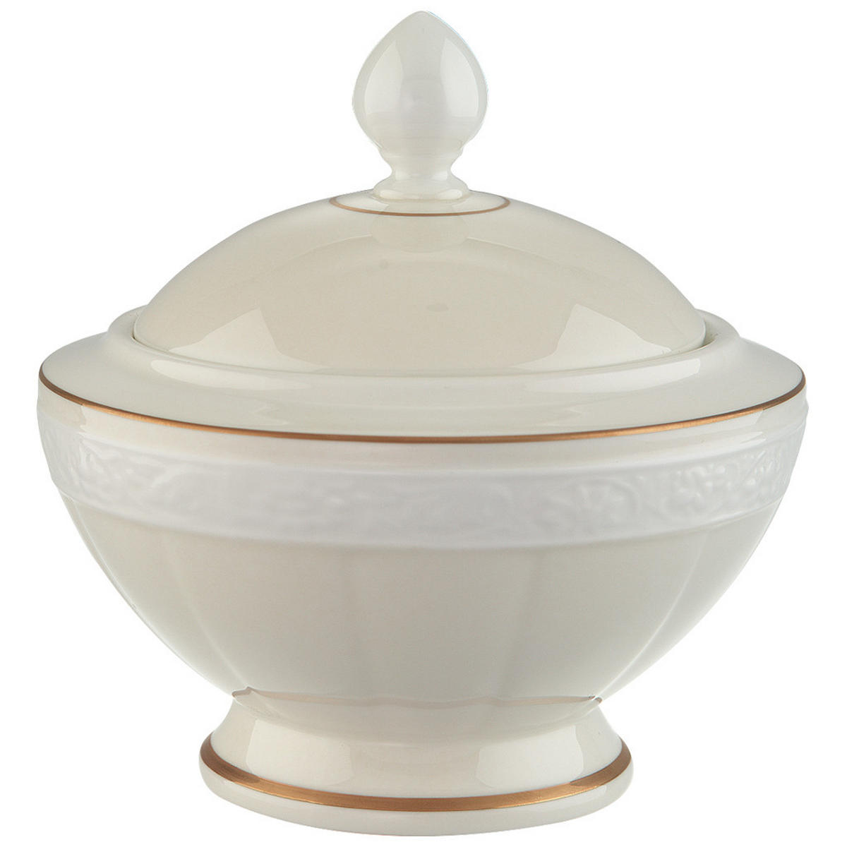 ZUCKERDOSE Ivoire beige 270 ml - Beige, Keramik (11.7/12cm) - Villeroy & Boch