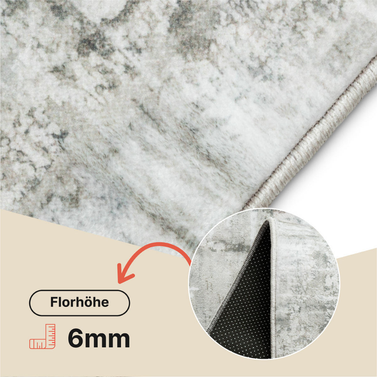 TEPPICH VENEZIA Beige 240/330 cm - Beige, Textil (240/330cm) - Tapiso