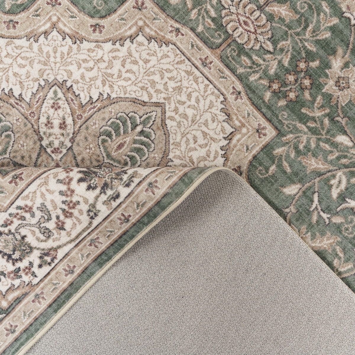 KURZFLORTEPPICH 160/220 cm Semer 422 - Grün, Textil (160/220cm) - Paco Home