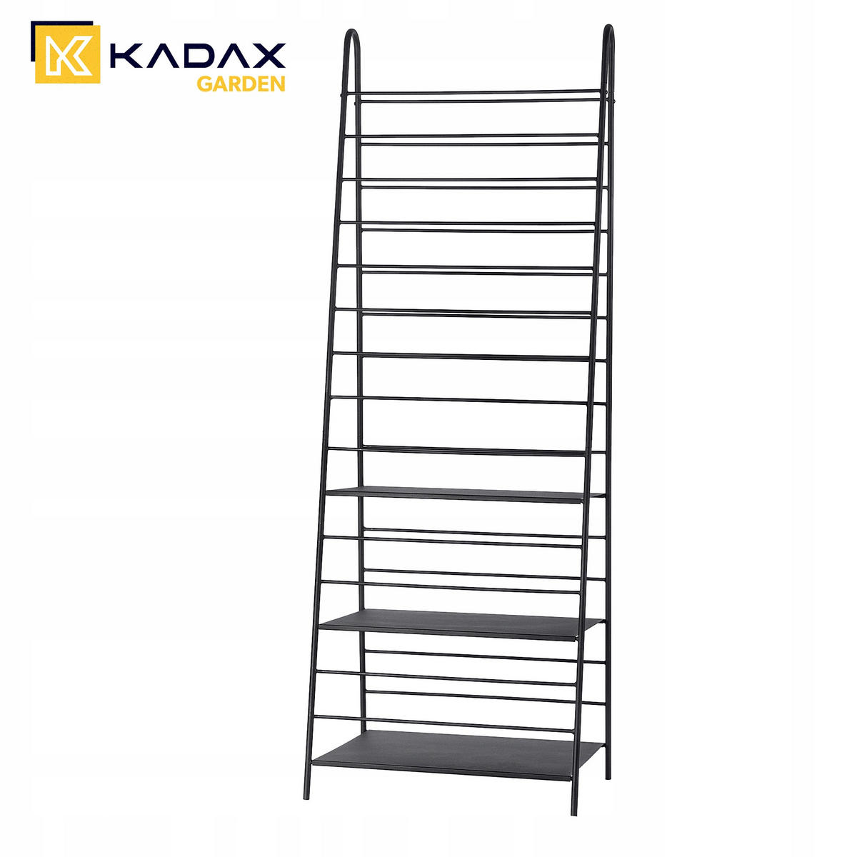 RANKGITTERLEITER, 60 x 172 cm, Schwarz - Schwarz, Metall (49/172cm) - KADAX