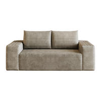 2-SITZER-SOFA DE-34704 Boneless-Modul Camel - Sandfarben, Textil (90/83/180cm) - ComfortXL