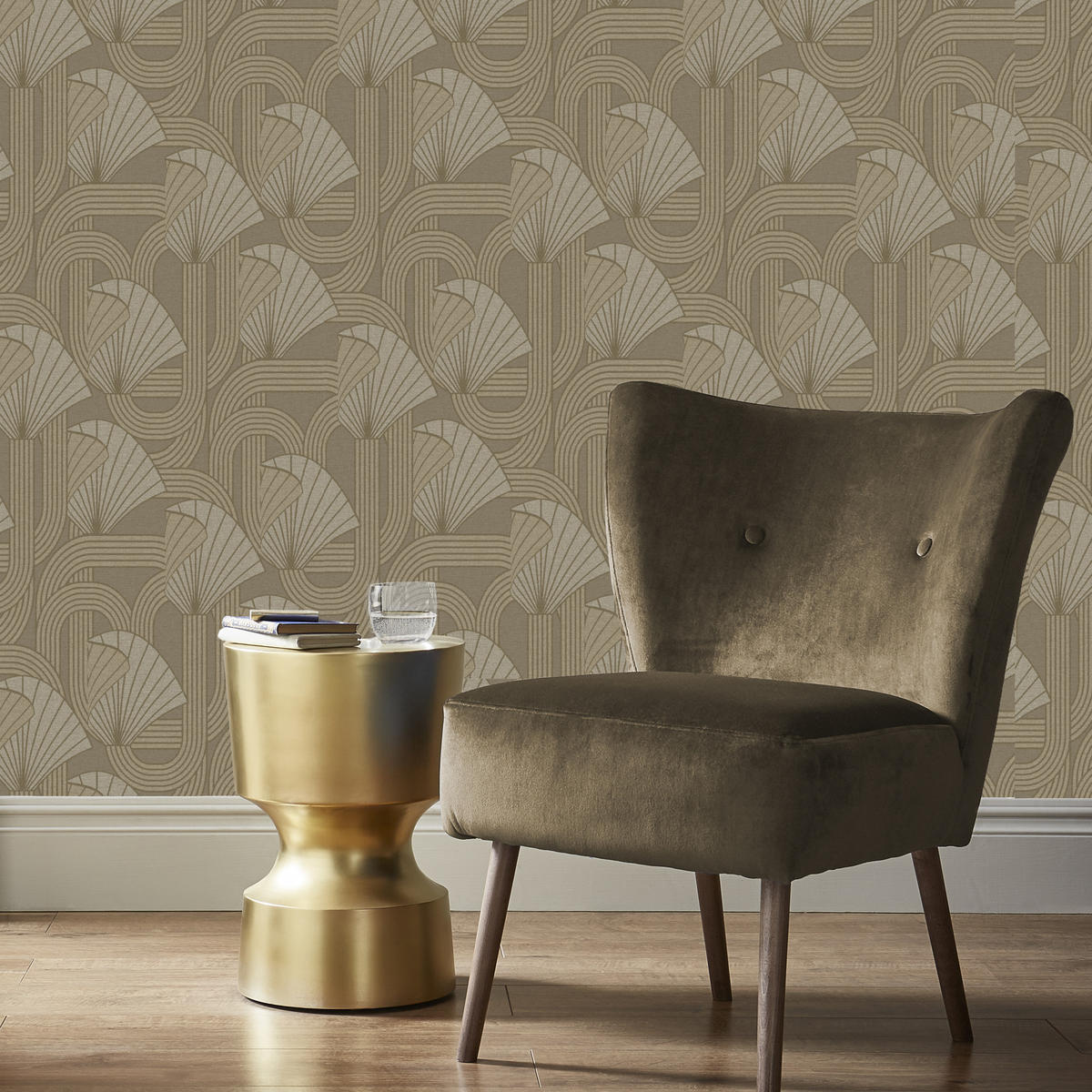 TAPETE Roni - Creme/Weiß, Papier/Kunststoff (52/1000cm) - Superfresco Easy