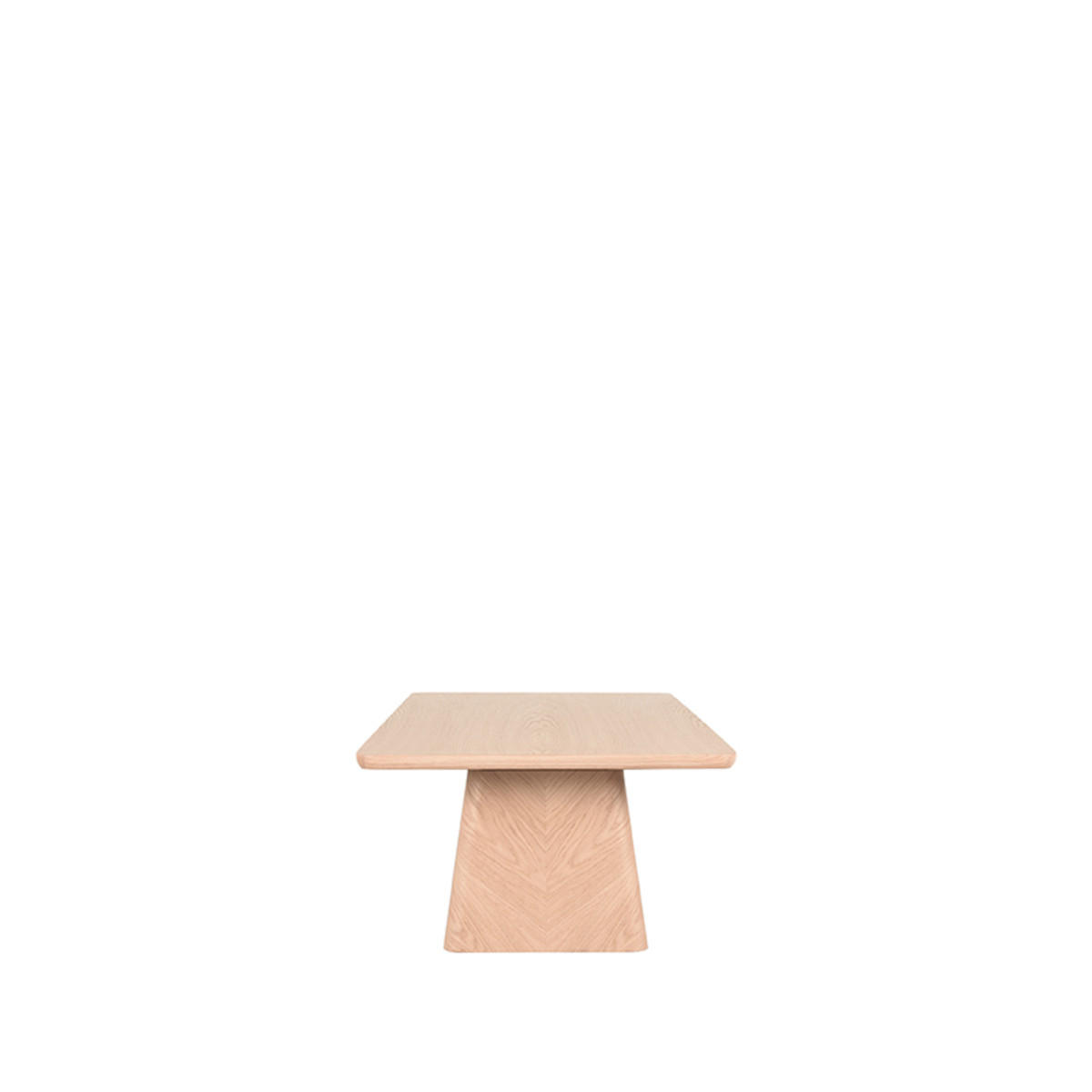 COUCHTISCH Jule Braun 70/140/40 cm - Hellbraun, Holz (70/140/40cm) - LABEL51
