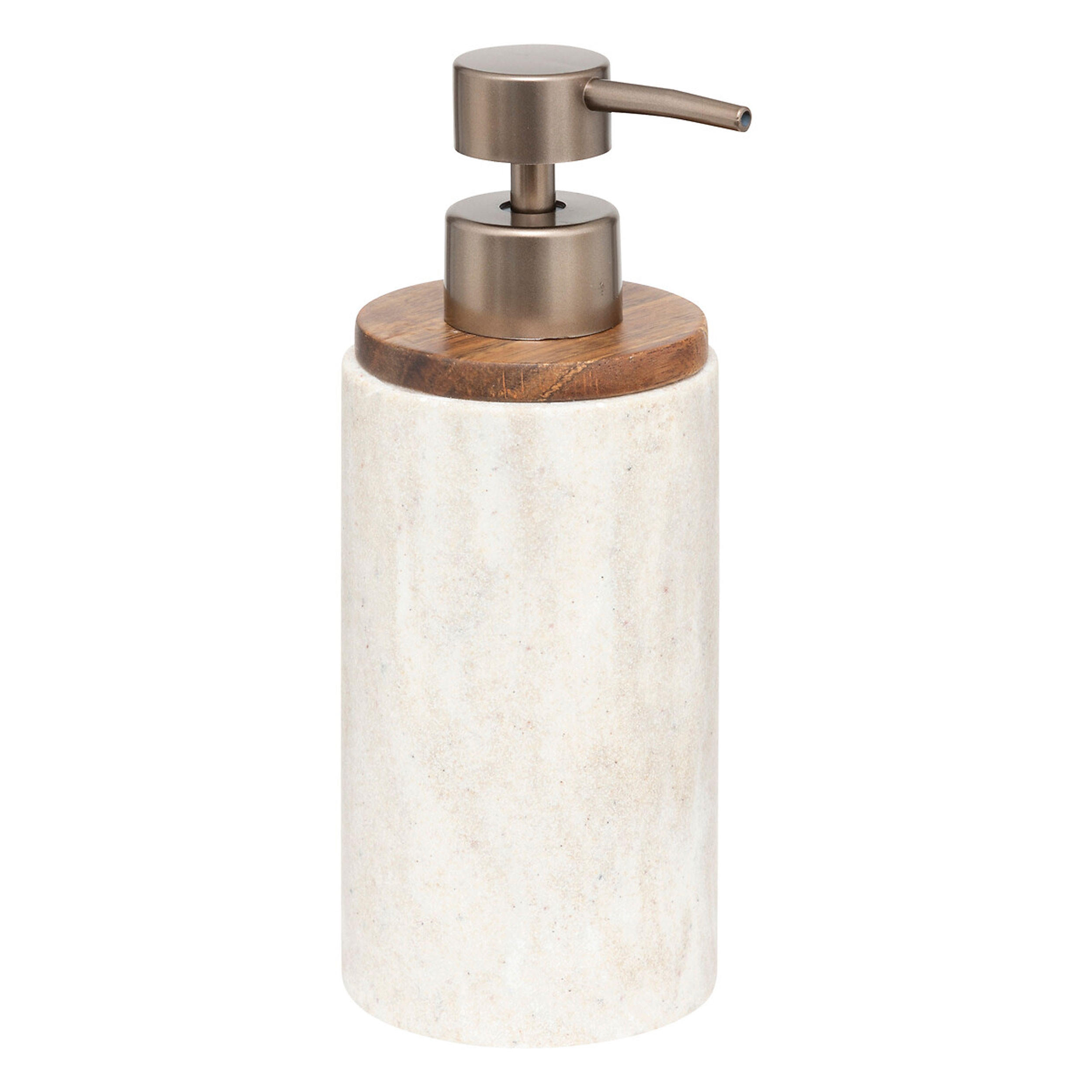 SEIFENSPENDER Come, Polyresin, Beige - Beige, Kunststoff (7.1/19.3/7.1cm) - 5five Simply Smart