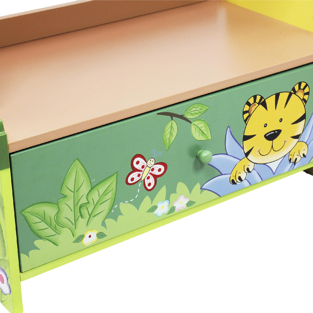 KINDER-BÜCHERREGAL Kinderregal, Mehrfarbig, 97cm - Multicolor, Holz (56/97/29cm) - Teamson Kids