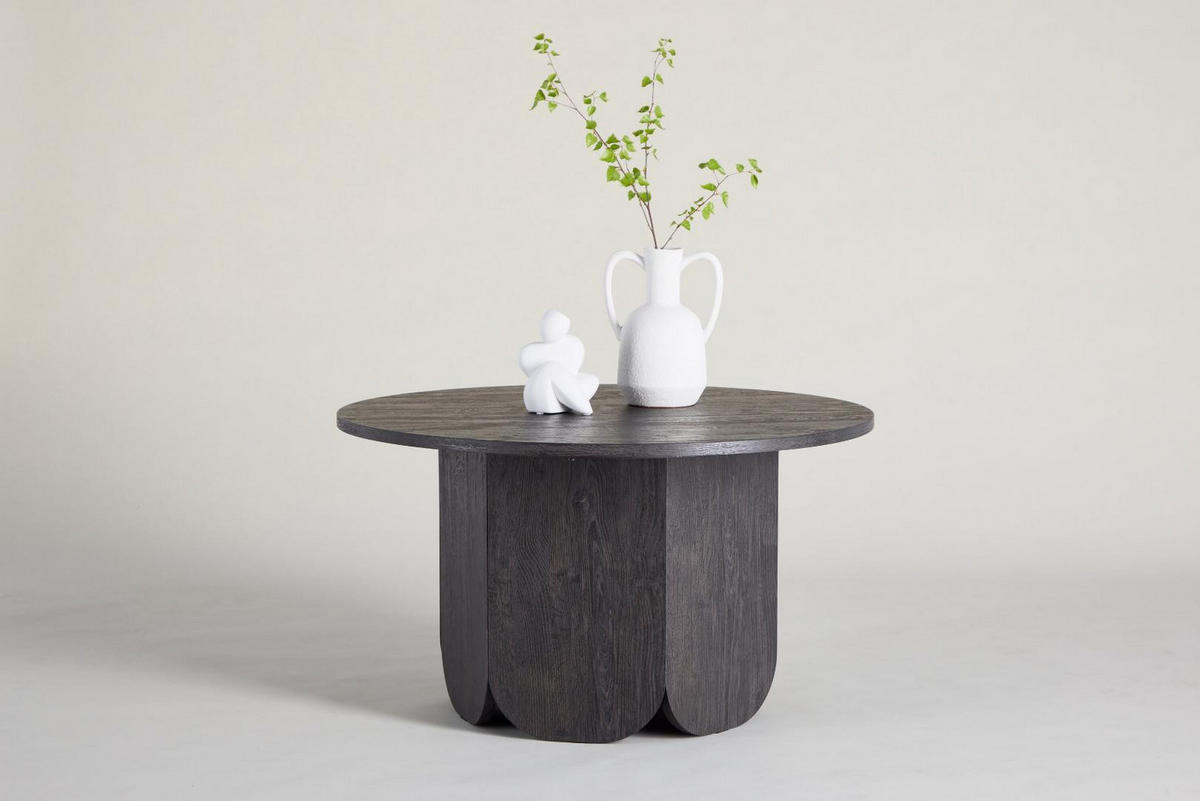 COUCHTISCH, Tekla, Schwarz, MDF, 80 x 80 x 45 cm - Schwarz, Holzwerkstoff (80/80/45cm) - ebuy24