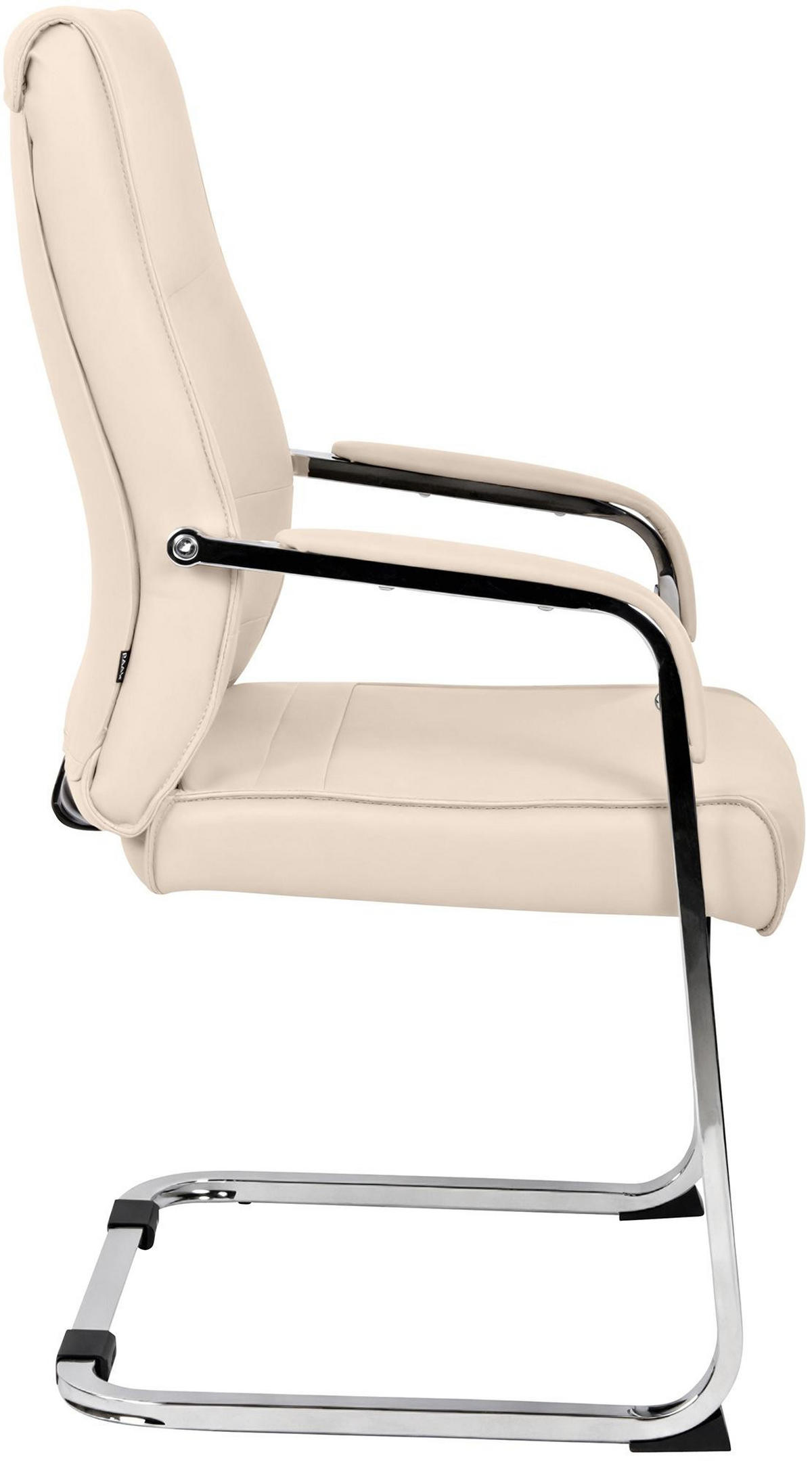 SCHWINGSTUHL Lederlook Creme - Creme, Textil/Metall (55/88/60cm) - CLP