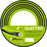 GARTENSCHLAUCH QUATTRO 1" 10 m - Transparent, Kunststoff (1000cm) - Cellfast