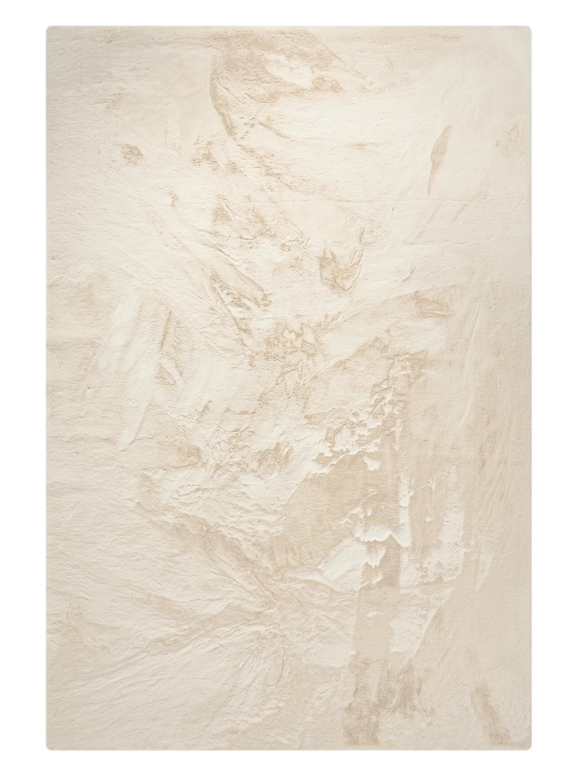 benuta Kunstfell-Teppich Creme 230x340 cm