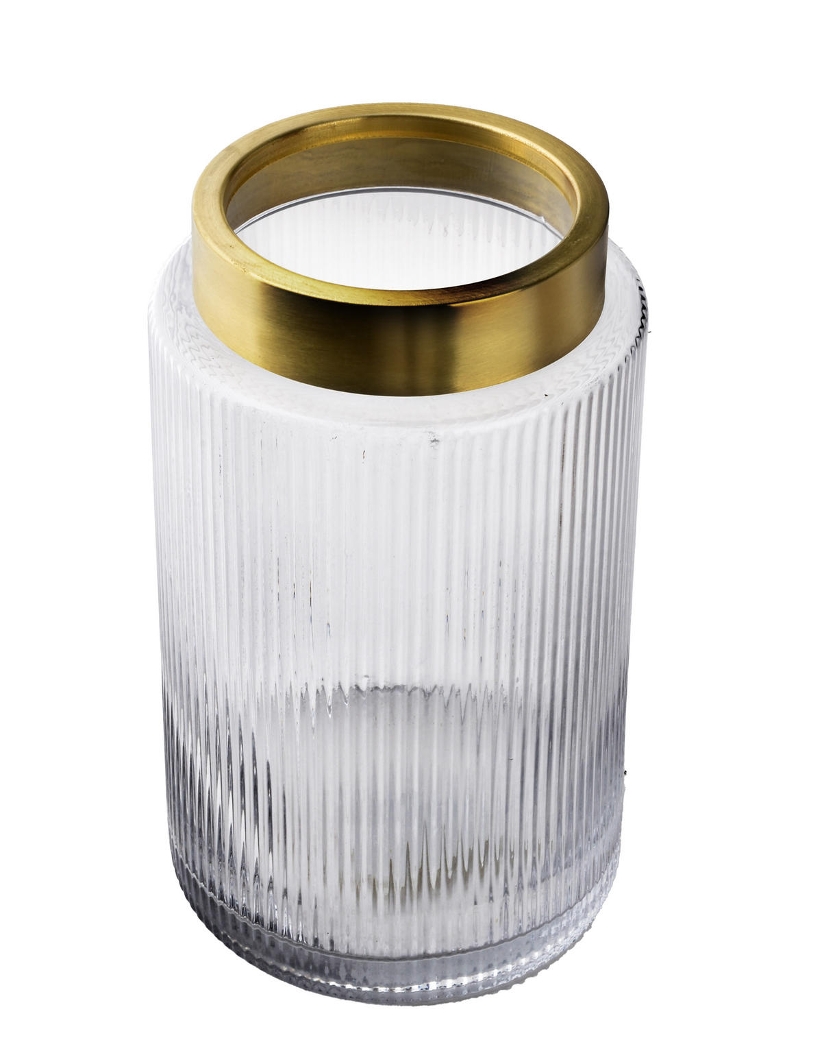 VASE Serenite Transparent 15/15/25 cm Glas - Transparent, Glas (25cm) - Mondex