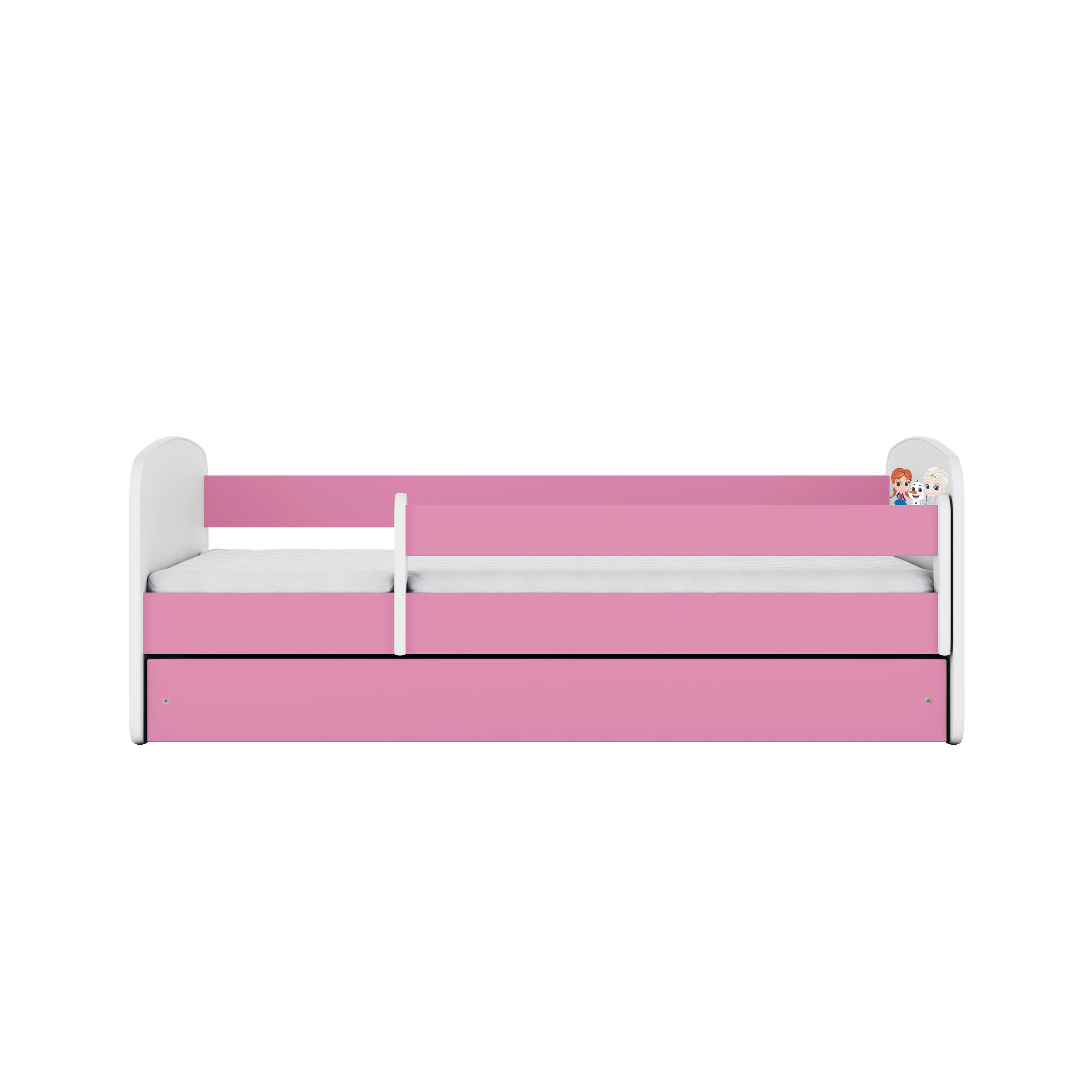 KINDERBETT Eisberg mit Schublade 160/80 90/61/164 - Rosa, Holzwerkstoff (80/160cm) - RAUMHIRSCH FURNITURE