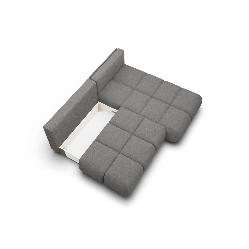 Thumbnail - Masseno Ecksofa, Dunkelgrau, Holz, 3-Sitzer, L-Form,L-Form, 230x177 cm, Wohnzimmer, Sofas & Couches, Wohnlandschaften, E...