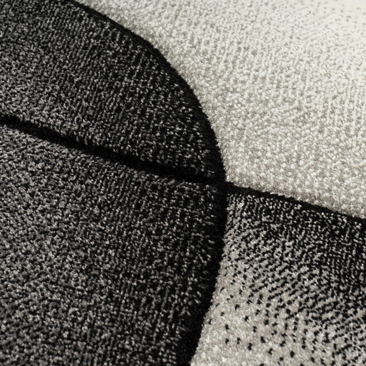 KURZFLORTEPPICH 120/170 cm Diamond 666 - Grau, Textil (120/170cm) - Paco Home