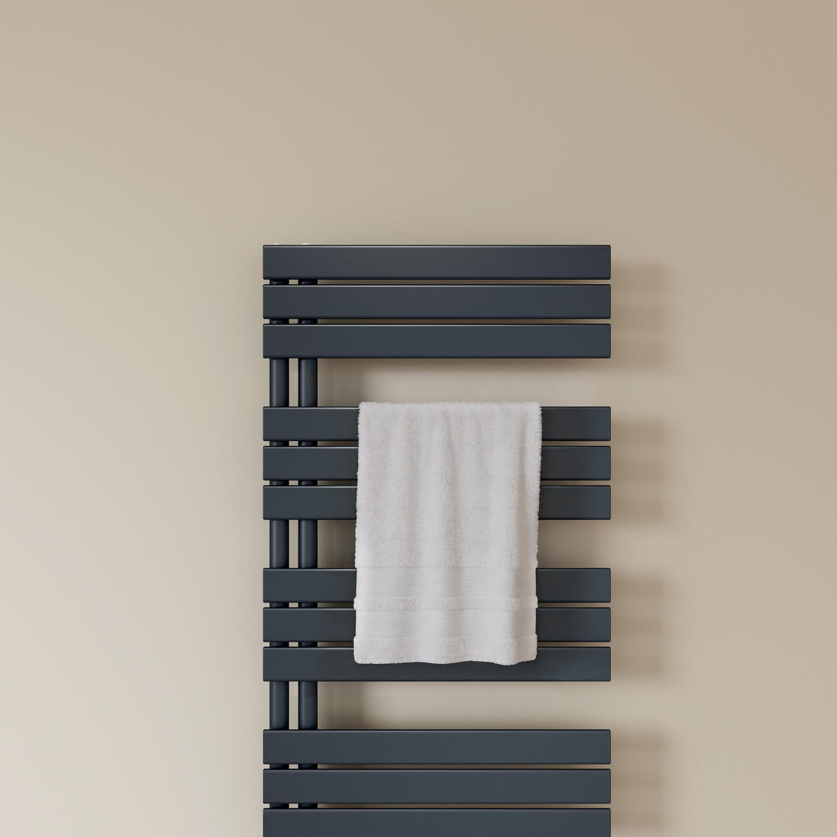 ELEKTRIČNI RADIJATOR s wlan termostatom antracit 132/50 cm - antracit, metal (50/132/5.9cm) - EMKE