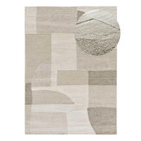 WEBTEPPICH Creme Verona 120/170 cm - Creme, Naturmaterialien/Textil (120/170cm) - Atticgo