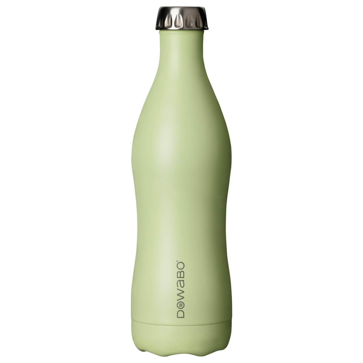 ISOLIERFLASCHE Dowabo - Pastellgrün, Metall (0.75L) - Dowabo