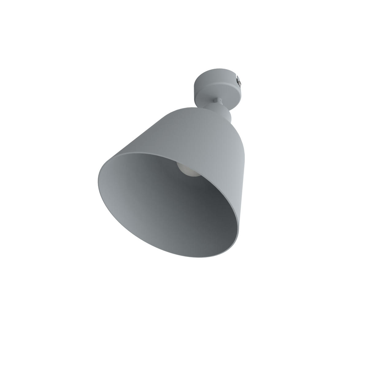 DECKENLEUCHTE - Grau, Metall (33/33/42cm) - Lumicom