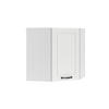 ECKHÄNGESCHRANK R-Line Weiß Landhaus 57 cm - Weiß, Holzwerkstoff (57/60/34.1cm) - Vicco
