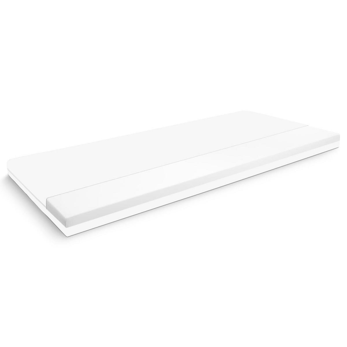 KOMFORTSCHAUMMATRATZE Classic 90x200 cm - Weiß, Textil (90/200cm) - CloudComfort