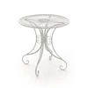 GARTENTISCH Hera antik weiß - Creme, Metall (72.5/70/70cm) - TPFGarden
