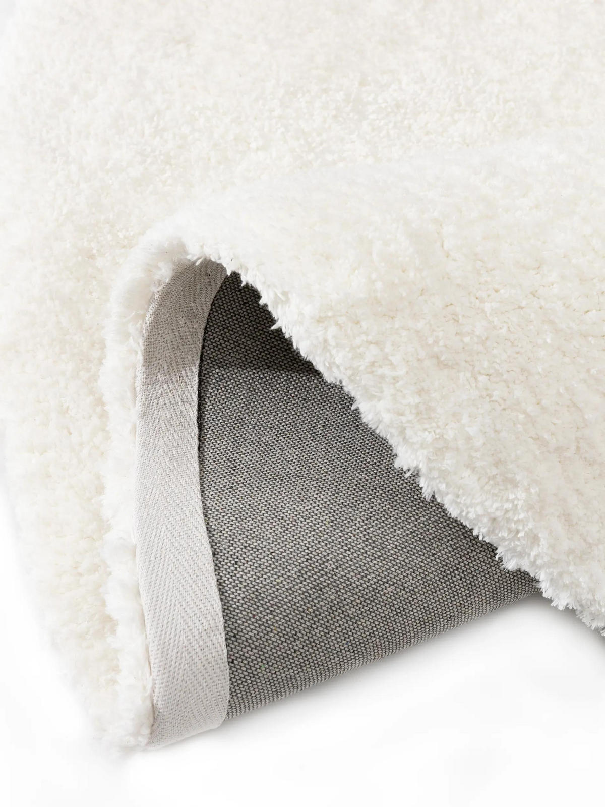 HOCHFLORTEPPICH rund Cloudy Cream ø 160 cm rund - Creme, Textil (160/160cm) - benuta Nest