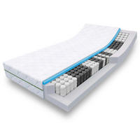FEDERKERNMATRATZE Smart 80x200 cm - Weiß, Textil (80/200cm) - Sleezzz